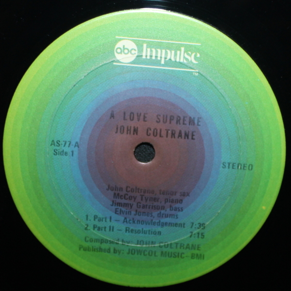 John Coltrane / A Love Supreme (LP)