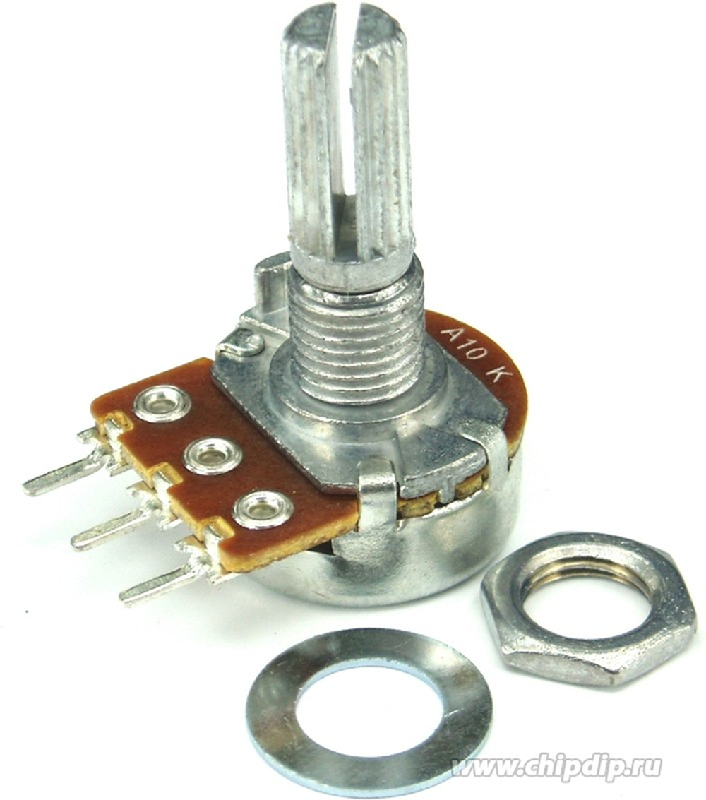 16К1-В10К, L20KC, 10кОм Резистор переменный Song Huei