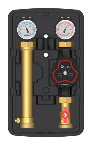 Насосная группа Astrex Meibes UC 1" A66911SH DN 25 c насосом Astrex GTA 25-8.0 (без смесителя)