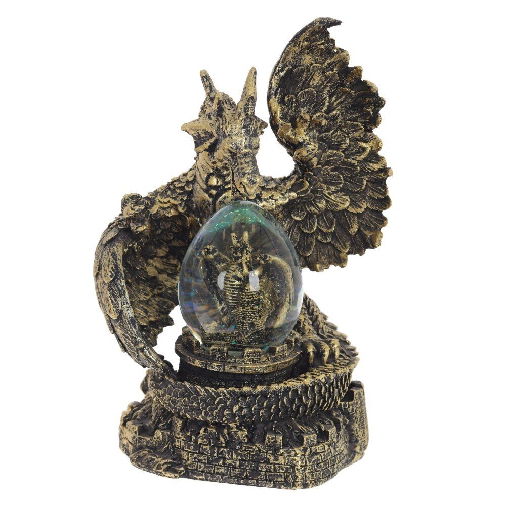 GAEM Фигурка декоративная в стекл.шаре "Дракон", D 6 см, L16 W13 H23 см