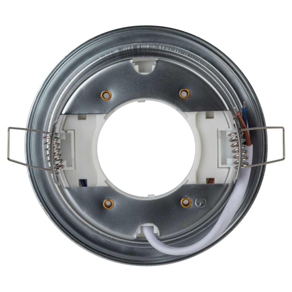 Светильник встраиваемый ЭРА KL35 SL/CH под лампу GX53 серебро/хром