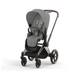 Коляска Cybex Priam IV 3 в 1 цвет Mirage Grey на шасси Rosegold