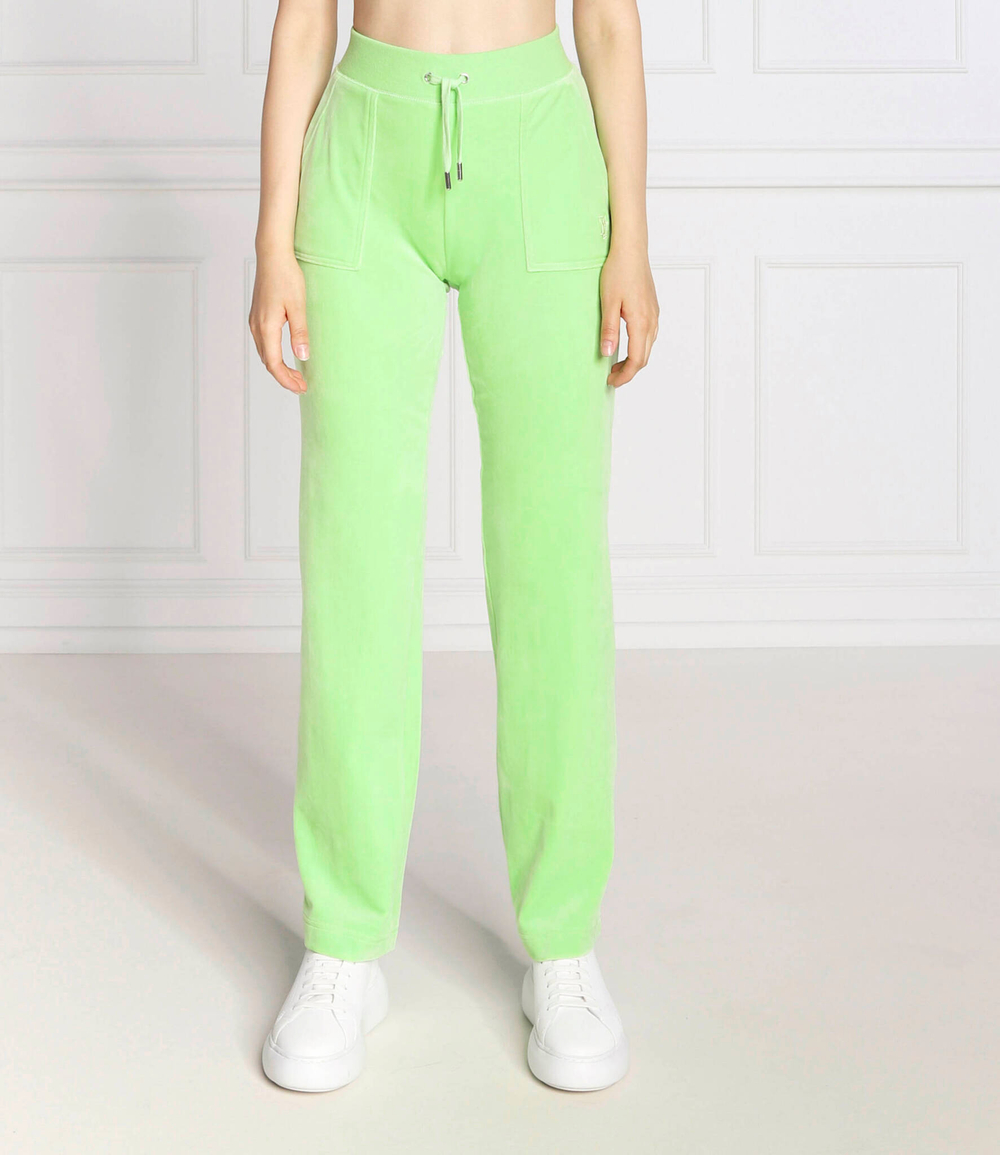 спортивные штаны del ray Juicy Couture - зеленый(JCAP180)