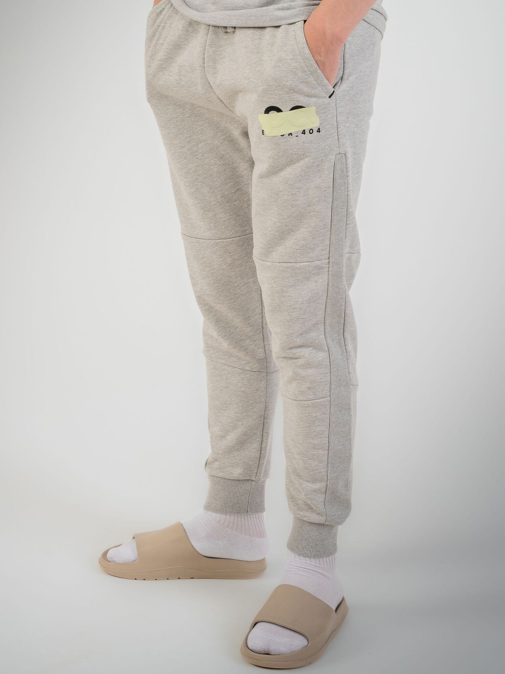 Спортивные штаны мужские ORIGINAL CREATOR, ERROR_404 JOGGERS, Серый