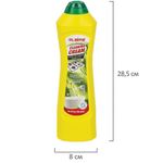 Чистящее средство универсальное крем 780 мл, LAIMA PROFESSIONAL "Лимон", 608662