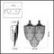 Бра Odeon Light PORCELA 5051/3W