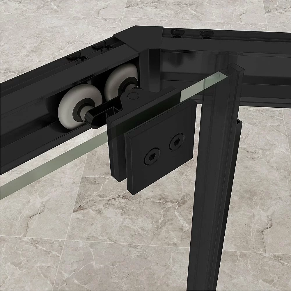 Душевой уголок RGW Passage PA-86B 38088699-14N 90x90 стекло прозрачное/профиль черный матовый