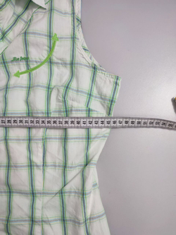 Рубашка H.i.s без рукавов 40 размер