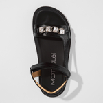 Кожаные босоножки Donna Soft/Mot Cle 2974 черный