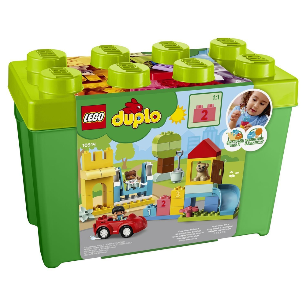 LEGO Duplo: Большая коробка с кубиками 10914 — Deluxe Brick Box — Лего Дупло