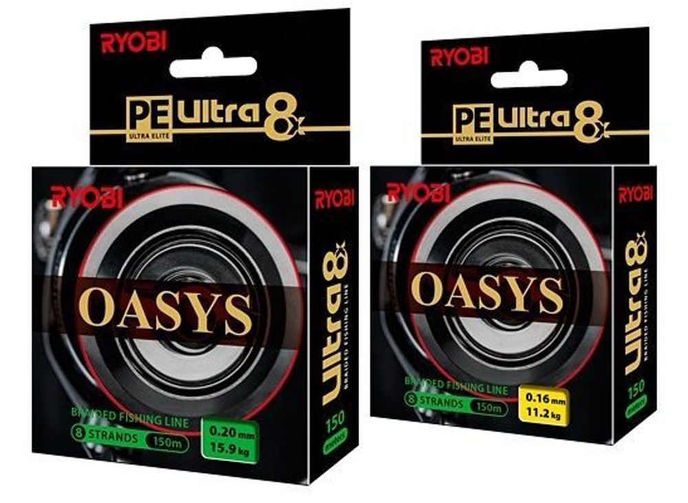 Плетеный шнур для рыбалки RYOBI OASYS  0,60mm 150m