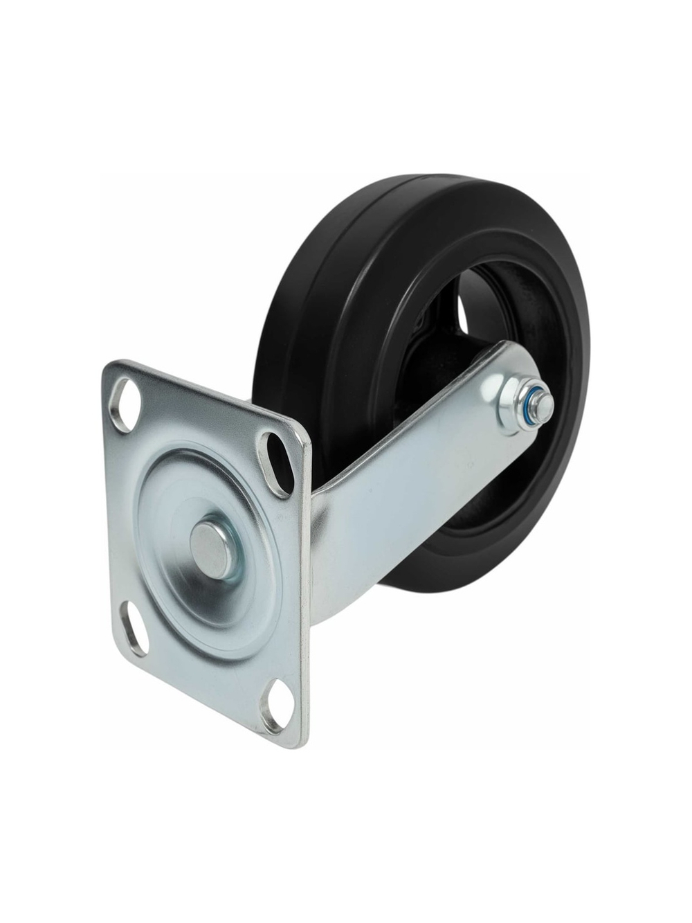Колесо промышленное поворотное с подшипником 150мм резина/чугун Gigant G-04-09-19