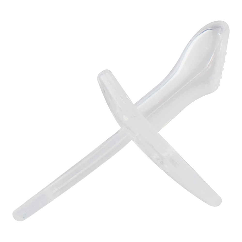 Соска-пустышка, мягкая, скош. сосок, от 6 мес, сил. арт.16406