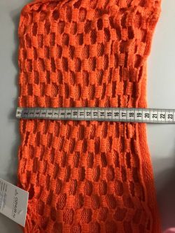 Шарф яркий, фактурный