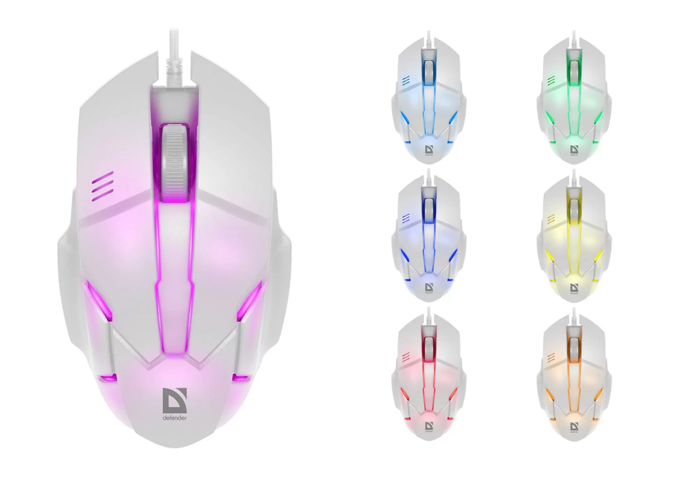 Мышь Defender Host MB-982 White