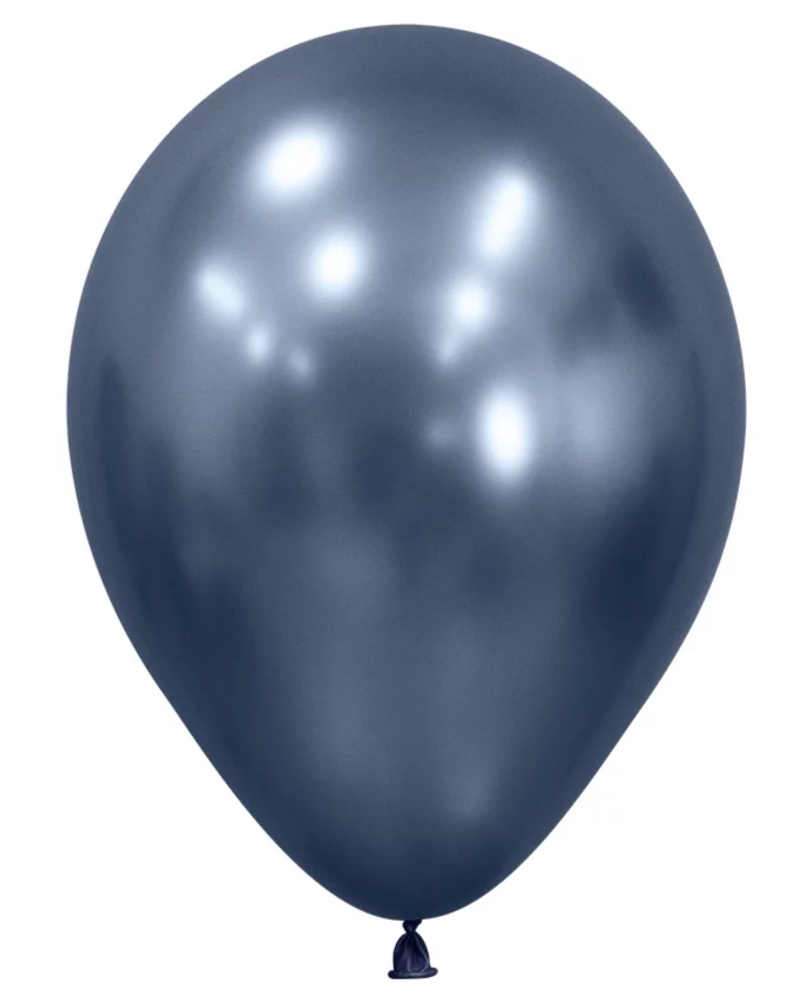 Шар (5''/13 см), Reflex, Зеркальный блеск, Галактический синий (944), хром, 50 шт.