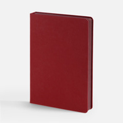 Ежедневник Shall, недатированный, красный
