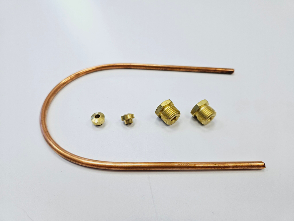 Трубка запальника "Honeywell" (М11-М11, D4мм, L300мм) медь