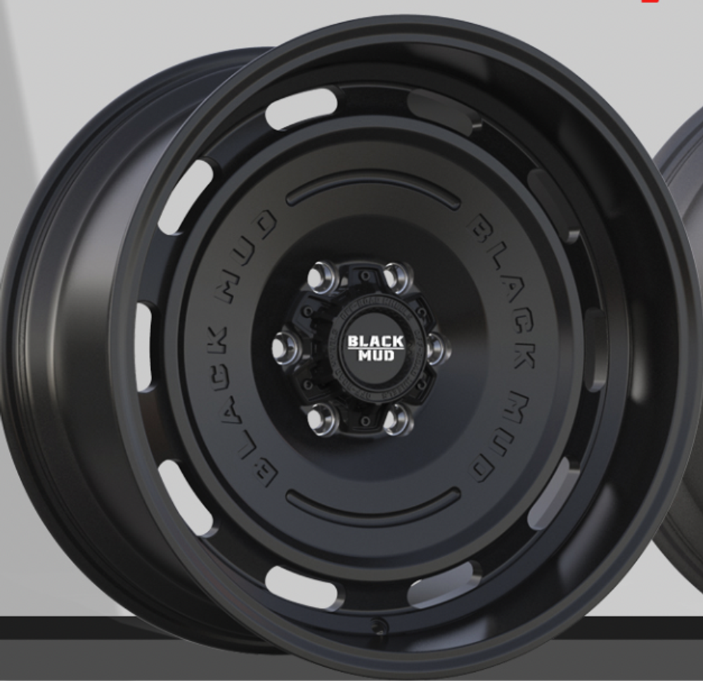 Диск колесный, кованый rt560N R17 8,0 ЕТ0 Black Mud Wheels Matte Black