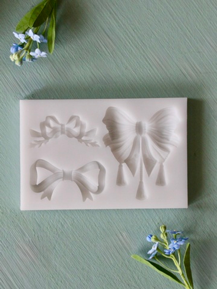 Силиконовый молд "Бантик" от академии DECO Silicon Ribbon