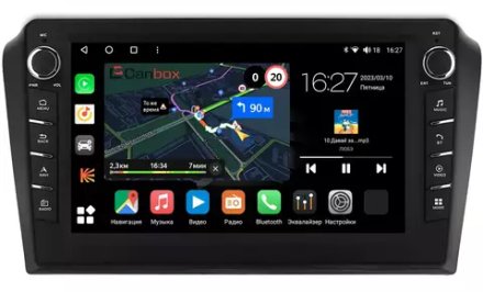 Магнитола для Mazda 3, Axela 2003-2009 - Canbox 9032 Android 10, ТОП процессор, CarPlay, 4G SIM-слот