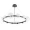 Подвесная светодиодная люстра Crystal Lux Bosque SP12 Black/Transparent