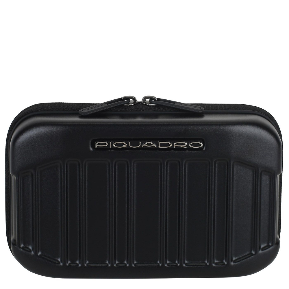 Бьюти-кейс Piquadro PQ LIGHT (CA6172PQL/NO) 23x13x8см 2.40л. поликарбонат черный матов.