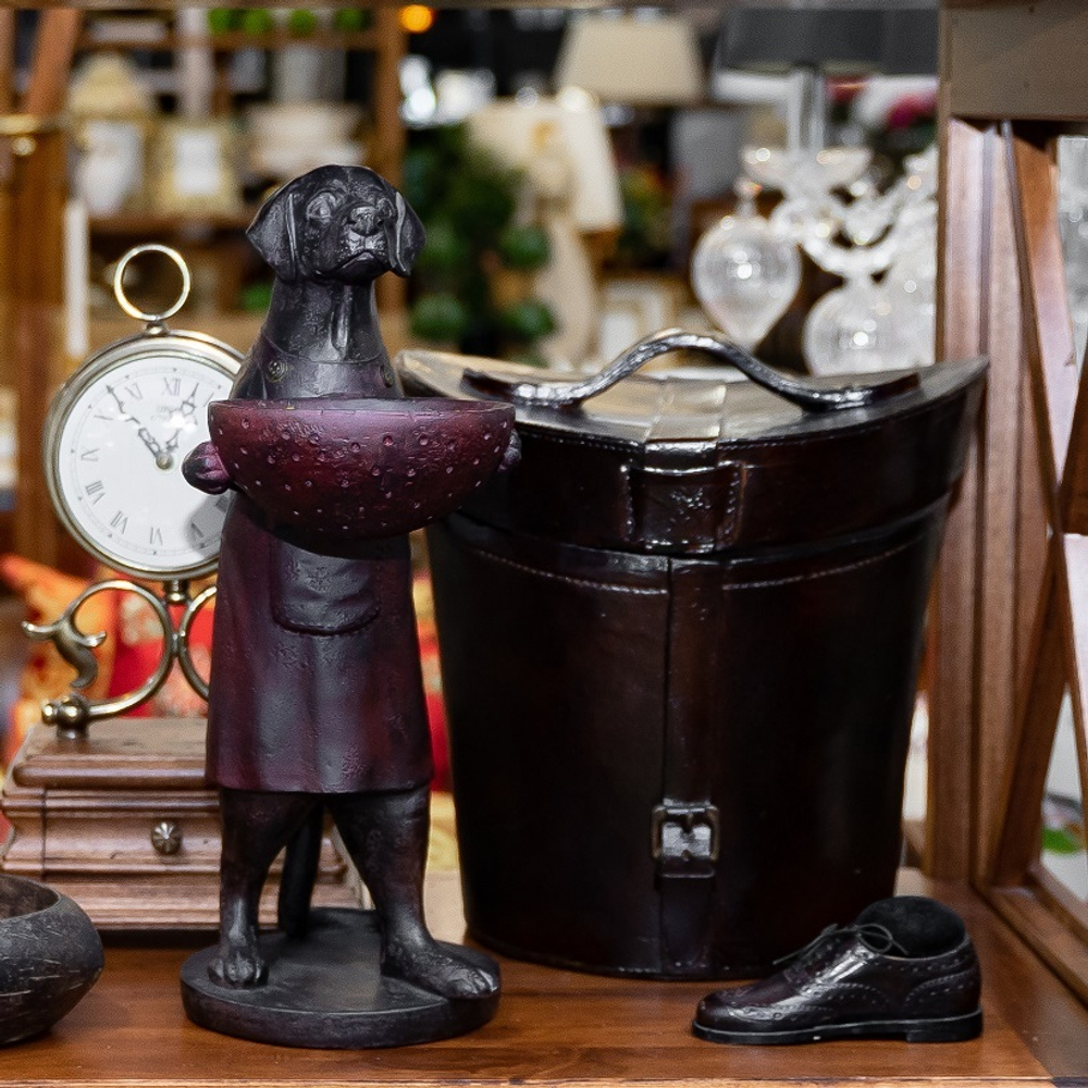 Коробка Кожаный стиль 28 см