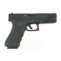 Модель пистолета WE Glock G17 Gas gen4, Black