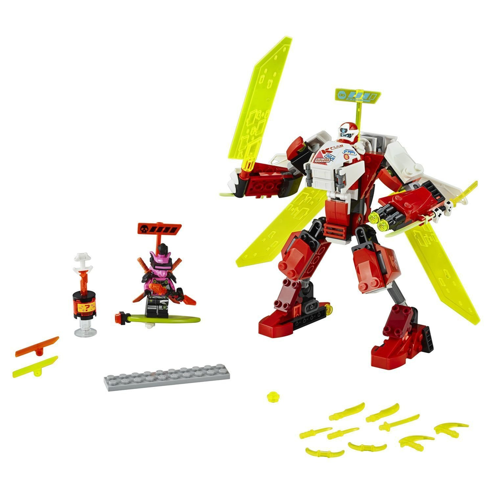 LEGO Ninjago: Реактивный самолет Кая 71707 — Kai's Mech Jet — Лего Ниндзяго