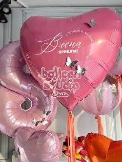 шары на 8 марта № 33