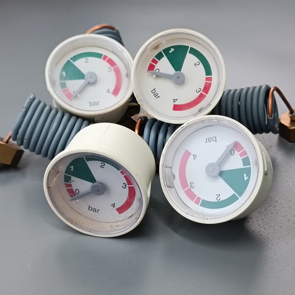 Б/У Манометр для котлов BAXI Eco Four, Luna, Nuvola, ECO Nova, ECO Classic, ECO, ECO-3, MAIN арт. 9951650, 5653700