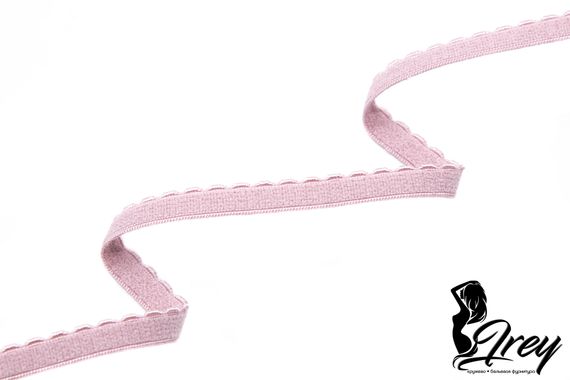 019 641/8 ОПТ Резинка отделочная Lauma Fabrics, 8 мм, лотос 019