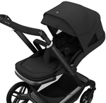 Детская коляска Maxi-Cosi Fame 3 в 1 с автокреслом CabrioFix Essential graphite Twillic Black/Черный