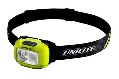 UNILITE HT-450 - Налобный фонарь 450 Lm + 250 Lm CREE, 3xAAA, IP65