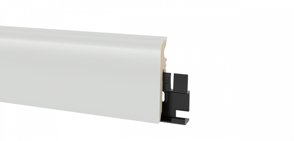 Плинтус гибкий Arbiton VIGO 60 Серый 15Х60Х2200 мм