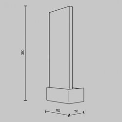 Накладной светильник Maytoni Ornate MOD318WL-L3BS3K