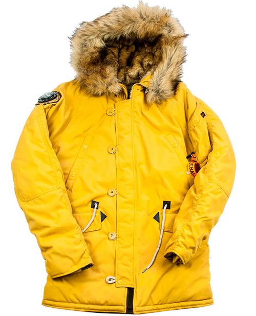 Куртка Аляска  Oxford Nord Denali (горчичная - mustard)