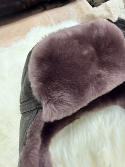 Шапка из натуральной овчины