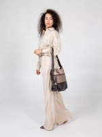 Сумка рюкзак через плечо большая шоппер