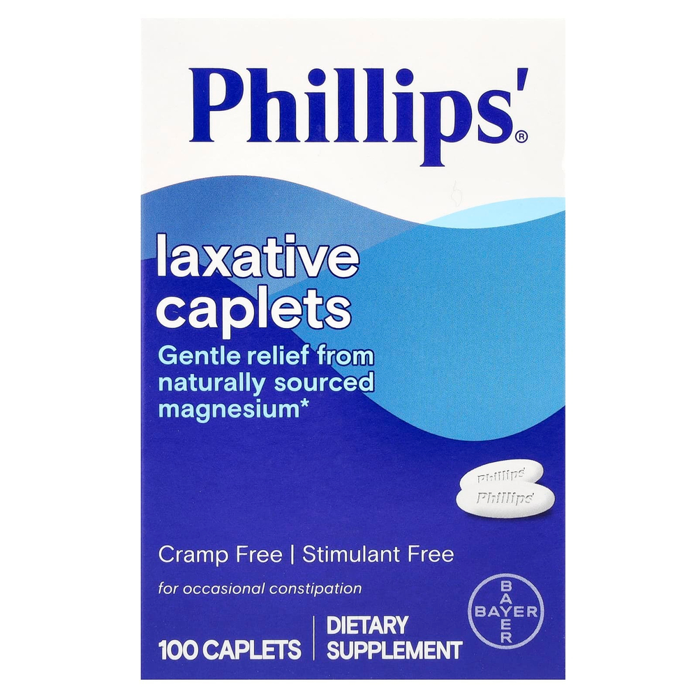 Phillip's, слабительное капсулы, 500 мг, 100 капсул