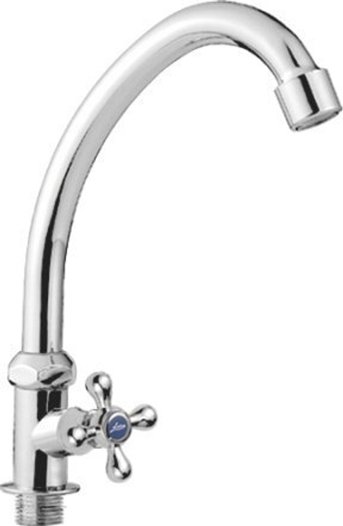 Смеситель для кухни LEDEME L4108 однорычажный кухонный моно смеситель для одного типа воды с высоким поворотным изливом