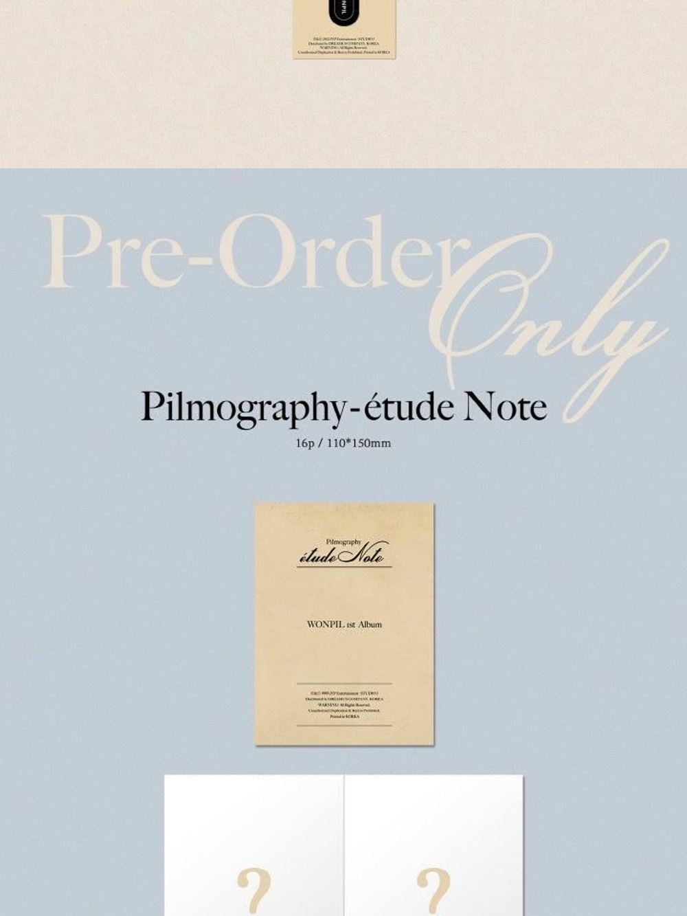 Альбом WONPIL (DAY6) - Pilmography 1st Album 2 Version SET