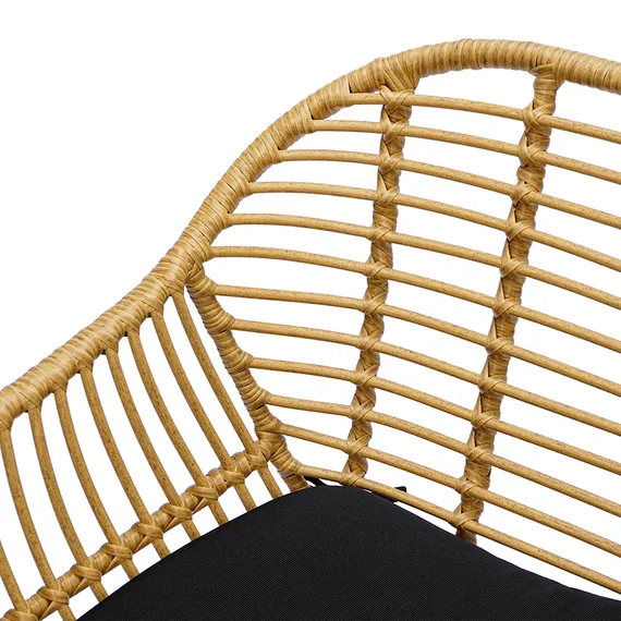 Стул Vetle Bent, светлый ротанг