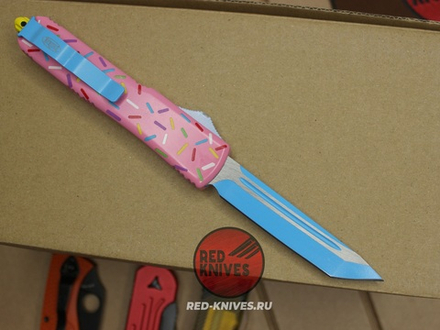 Нож Microtech Ultratech T/E - пончик розовый МТ112