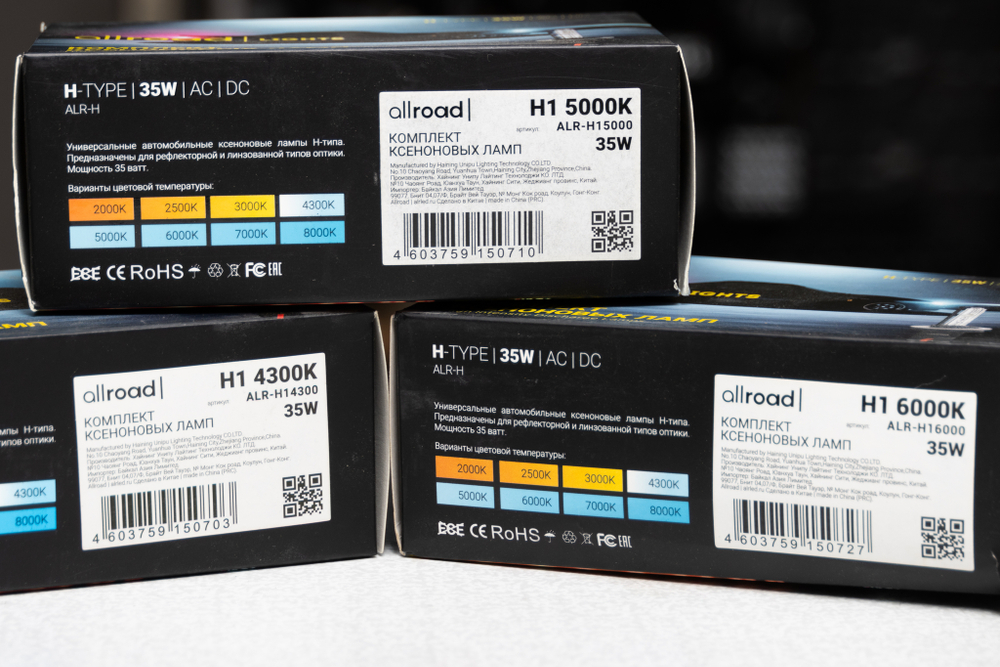 Ксеноновые лампы Allroad H1 AC