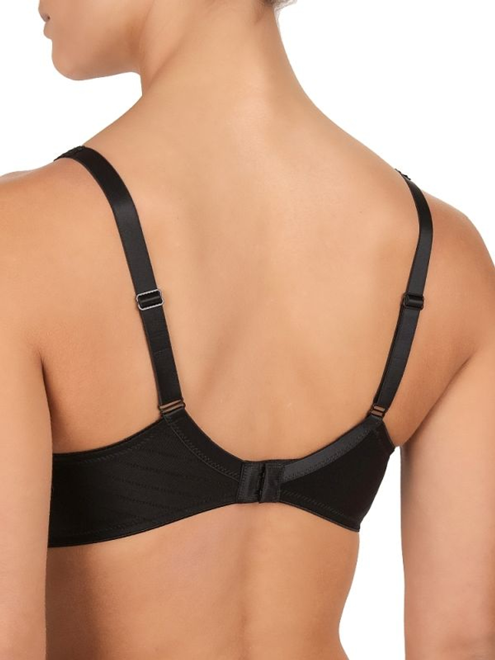 Классический бюстгальтер с мягкими чашками на каркасах (Размер: 115C) (Цвет: черный)