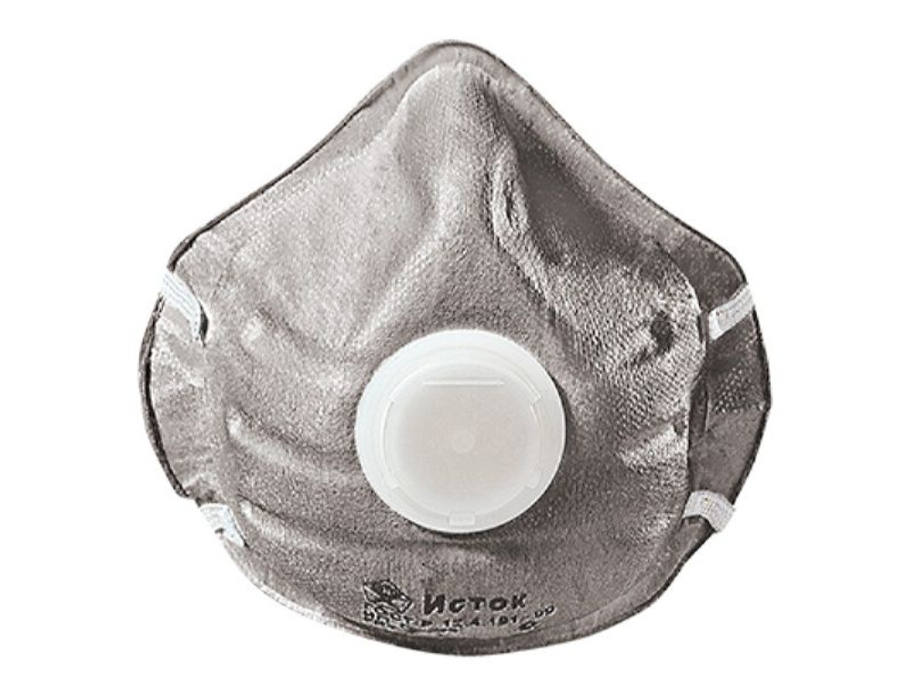 Полумаска фильтрующая Исток-1ФКУ с угольным слоем FFP1 10029