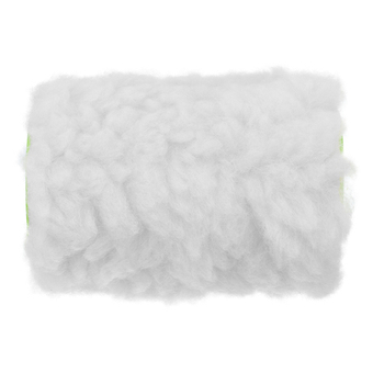 Валик сменный с натуральным мехом, 100 мм, ворс 12 мм, D 48 мм, D ручки 6 мм, Сибртех