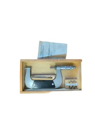 Микрометр с вставками МВМ 75-100 мм 0,01 мм 5 пар. ГОСТ 4380-78